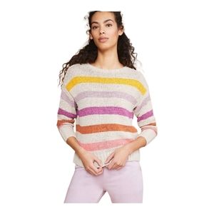 Lou & Grey Multicolor Striped Sweater